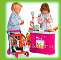 Супермаркет с тележкой smoby