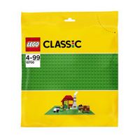 Игрушка Классик Строительная пластина зеленого цвета, Lego