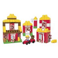 Игровой набор Веселая ферма Mega bloks first builders, Mega Bloks