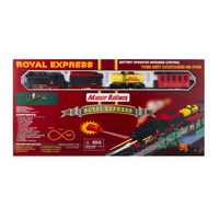 Железная дорога Royal Express Golden Bright, 5.5 м, 53 элемента, звук, свет, дым