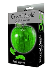 3D головоломка Яблоко зеленое, Crystal Puzzle