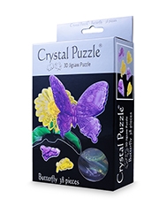 3D головоломка Бабочка, Crystal Puzzle