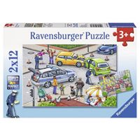 Пазл Происшествия в городе, 2х12 шт, Ravensburger