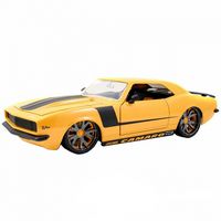   "Lopro 1968 Chevy Camaro"  Yellow W/Black Stripes, 1:18, Jada Toys