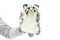 Котенок Манула, игрушка на руку 40 см, Hansa