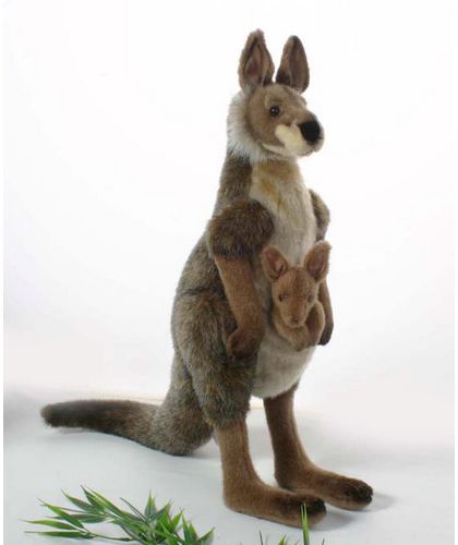 Мягкая игрушка кенгуру с кенгуренком, HANSA 3641 - 2230 руб - купить в  интернет магазине Феечка, узнать характеристики, описание, цену, отзывы