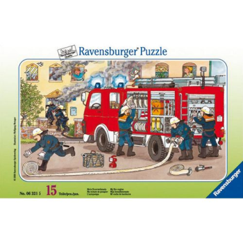 Пазл ПОЖАРНЫЕ ЗА РАБОТОЙ, Ravensburger