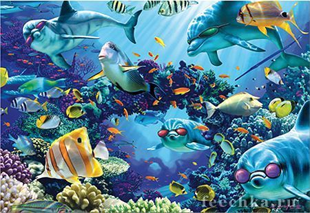 Пазл Солнечное море, EDUCA