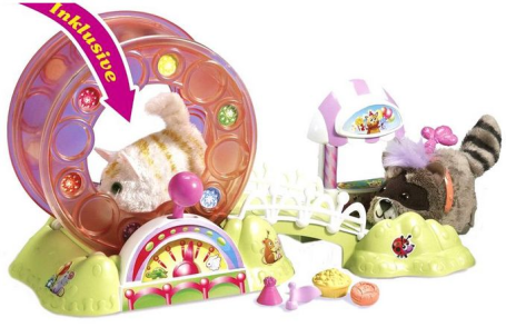 Аттракцион Домик со зверьком - бегающий котенок , Fureal frends, Furry Frenzies Hasbro