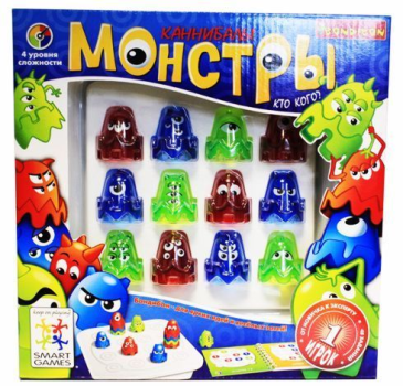 Логическая игра МОНСТРЫ, Bondibon