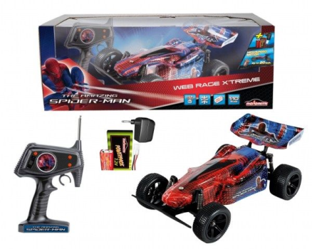 Автомобиль на радиоуправлении Сумасшедшая скорость Spiderman, Majorette