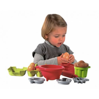Игровой набор посудки с продуктами, Smoby