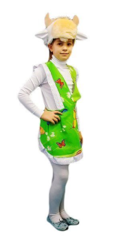Карнавальный костюм  КОРОВА, 5-7 лет, Бока