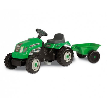 Трактор GM Bull+remorgue vert, Smoby
