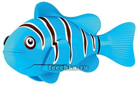 РобоРыбка Клоун (голубая), Zuru