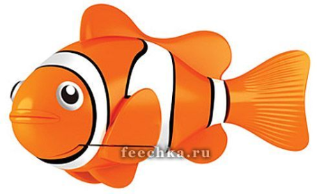 РобоРыбка Клоун (жёлтая), Zuru