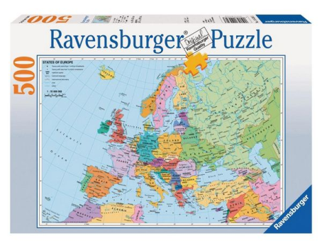 Пазл ПОЛИТИЧЕСКАЯ КАРТА ЕВРОПЫ, Ravensburger