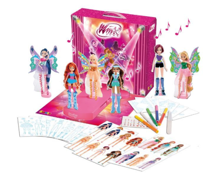 Набор для творчества – показ мод Winx, Smoby