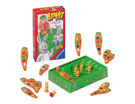 Настольная игра Зайцы и морковка мини, Ravensburger