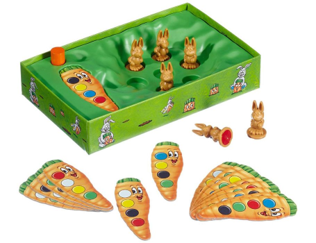Настольная игра Зайцы и морковка мини, Ravensburger
