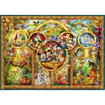 Пазл ЗНАМЕНИТЫЕ ПЕРСОНАЖИ ДИСНЕЯ, Ravensburger