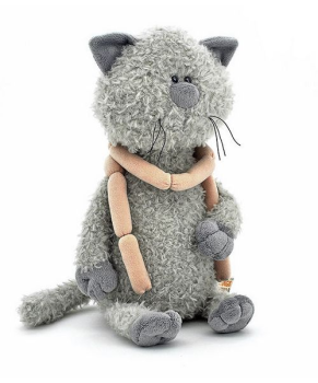 Мягкая игрушка Кот Обормот с сосисками, 45 см, Orange Toys