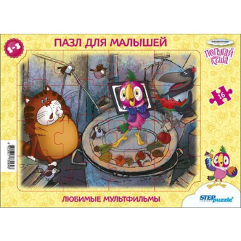 Пазл для малышей Baby Step Любимые мультфильмы, Step Puzzle