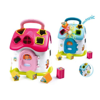 Развивающий домик сортер со светом и звуком, Smoby