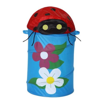 Корзина для игрушек Божья коровка с цветочками, HSEN