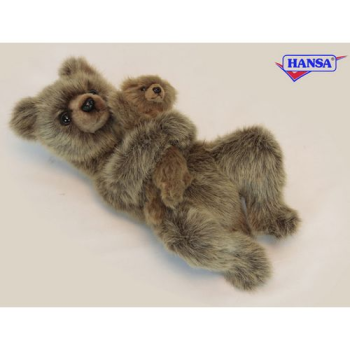 Медведица с медвежонком 33см, Hansa