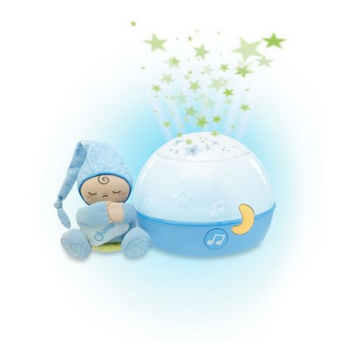 Ночник Первые грезы, голубой, Chicco