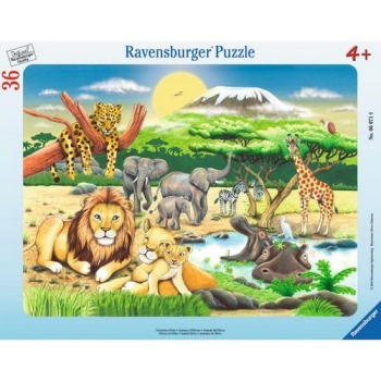 Пазл Животный мир Африки 36 шт., Ravensburger