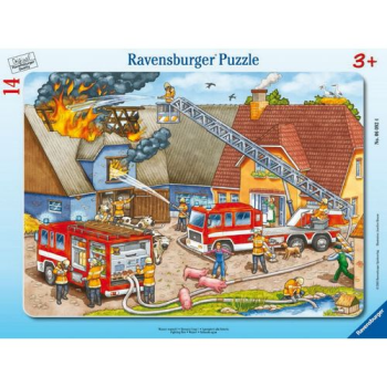 Пазл Борьба с огнем 14 шт, Ravensburger