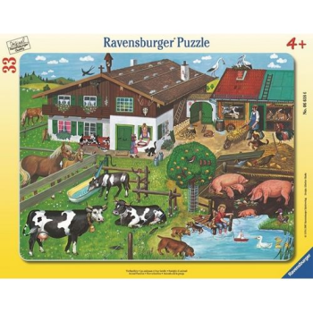 Пазл Животные на ферме 33 шт., Ravensburger