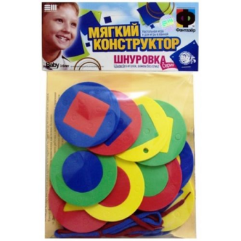 Шнуровка Круги-Гео 24 дет., Фантазер