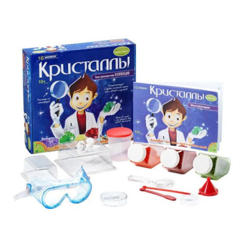 Французские опыты Науки с Буки (15 экспериментов), Кристаллы, Bondibon