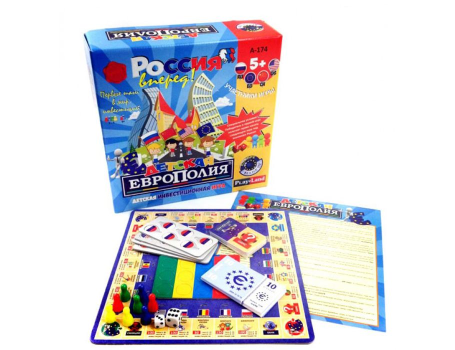 Детская европолия настольная игра, PlayLand