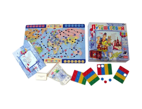 Настольная игра В мире путешествий, PlayLand