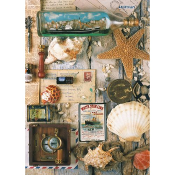 Пазл Морские сувениры, 1000 шт., Ravensburger
