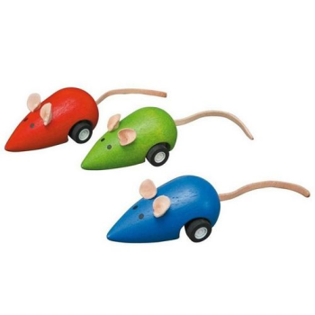 Бегающая мышка, Plan toys