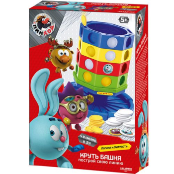 Настольная игра Круть-Башня, Академия Развивающих игр