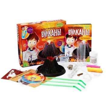 Французские опыты Науки с Буки (8 экспериментов) Наука о вулканах, Bondibon
