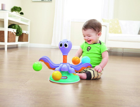 Игрушка развивающая Вращающийся осьминог, Little Tikes