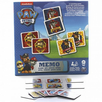 Игра Spinmaster мемори Щенячий патруль, 48 карточек
