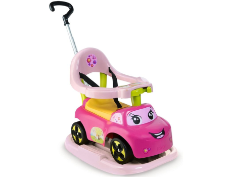 Каталка-качалка трансформер, розовая,  Smoby