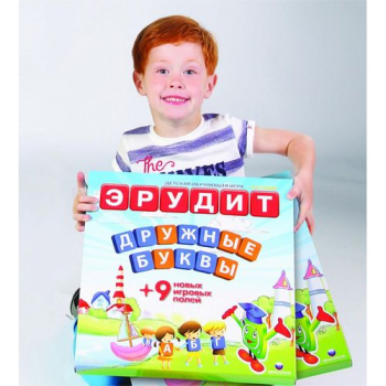 Настольная игра Эрудит дружные буквы, Биплант