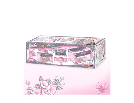 Манеж-кроватка для куклы Мария, 50 см, DeCuevas Toys