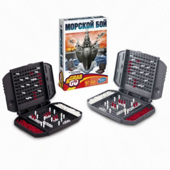 Игрушка Дорожная Игра Морской бой, Hasbro Games