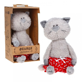 Кот Обормот в трусах, 30 см, Orange Toys