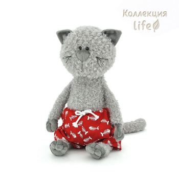 Кот Обормот в трусах, 30 см, Orange Toys